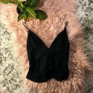 Reformation Ruched Tank